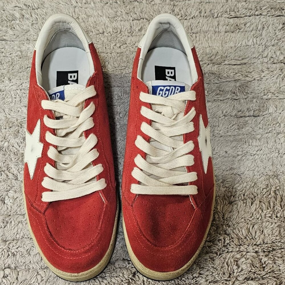 Golden Goose Ball Star Sneakers  – Size 40 ( run half size smaller ), Brand New
